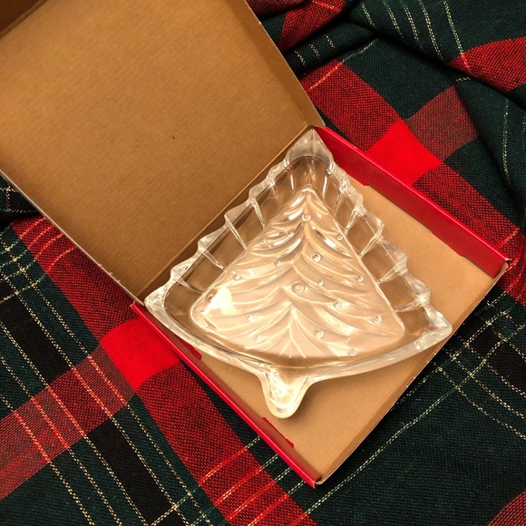 Luminarc Christmas Tree Glass Dish - Picture 7 of 7